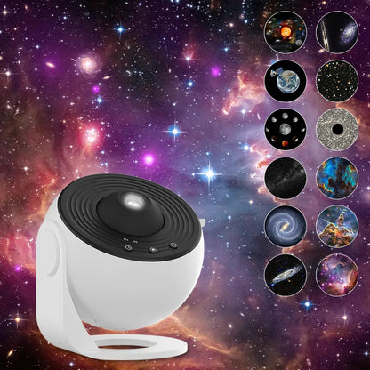 360° Rotating Starry Sky Projector