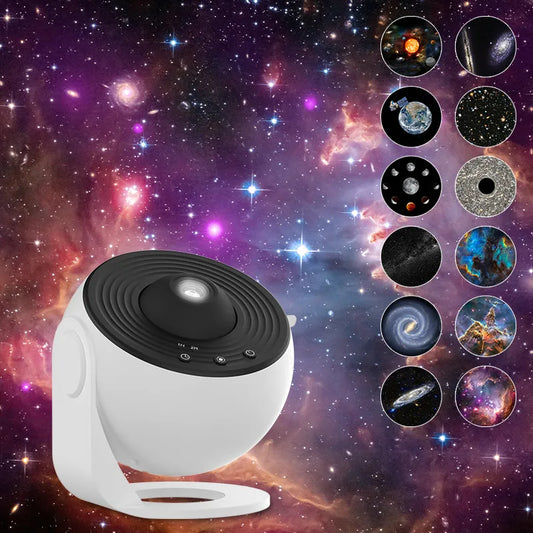 360° Rotating Starry Sky Projector